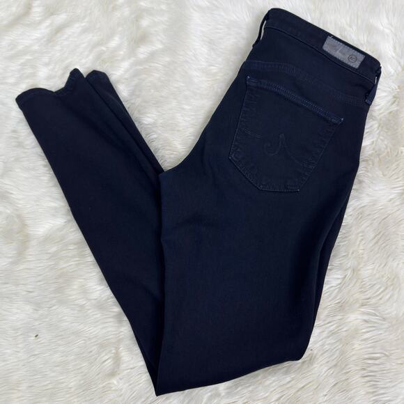 AG Adriano Goldschmied The Legging Super Skinny Low Rise Dark Washed Size 27 - Picture 2 of 10